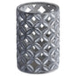 Large Geometric Stone Candle Hurricane